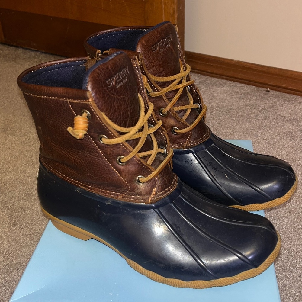 Duck boot Sperrys